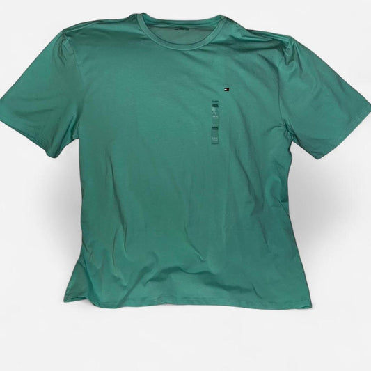 Men's Big And Tall Tommy Hilfiger Turquoise T-Shirt - 3XL