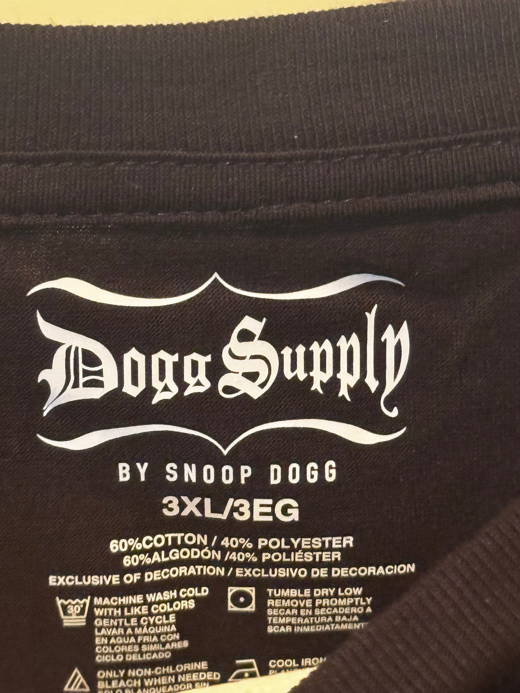 Dogg Supply Snoop Dogg T-Shirt Size 3XL - Free Shipping
