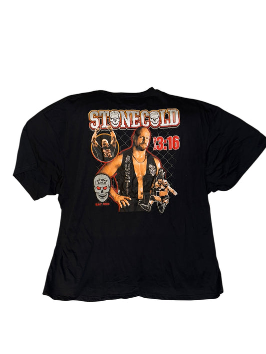 Men's Big And Tall WWE Stone Cold Steve Austin T-Shirt - Size 5XL
