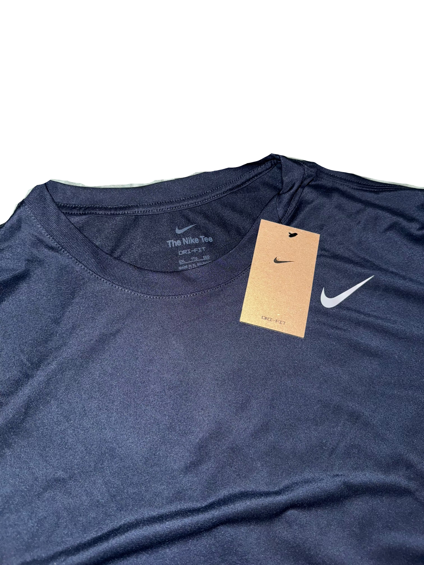 Men's Regular Nike Short Sleeve Dri-Fit T-Shirt - Color Navy Blue - Size 2XL