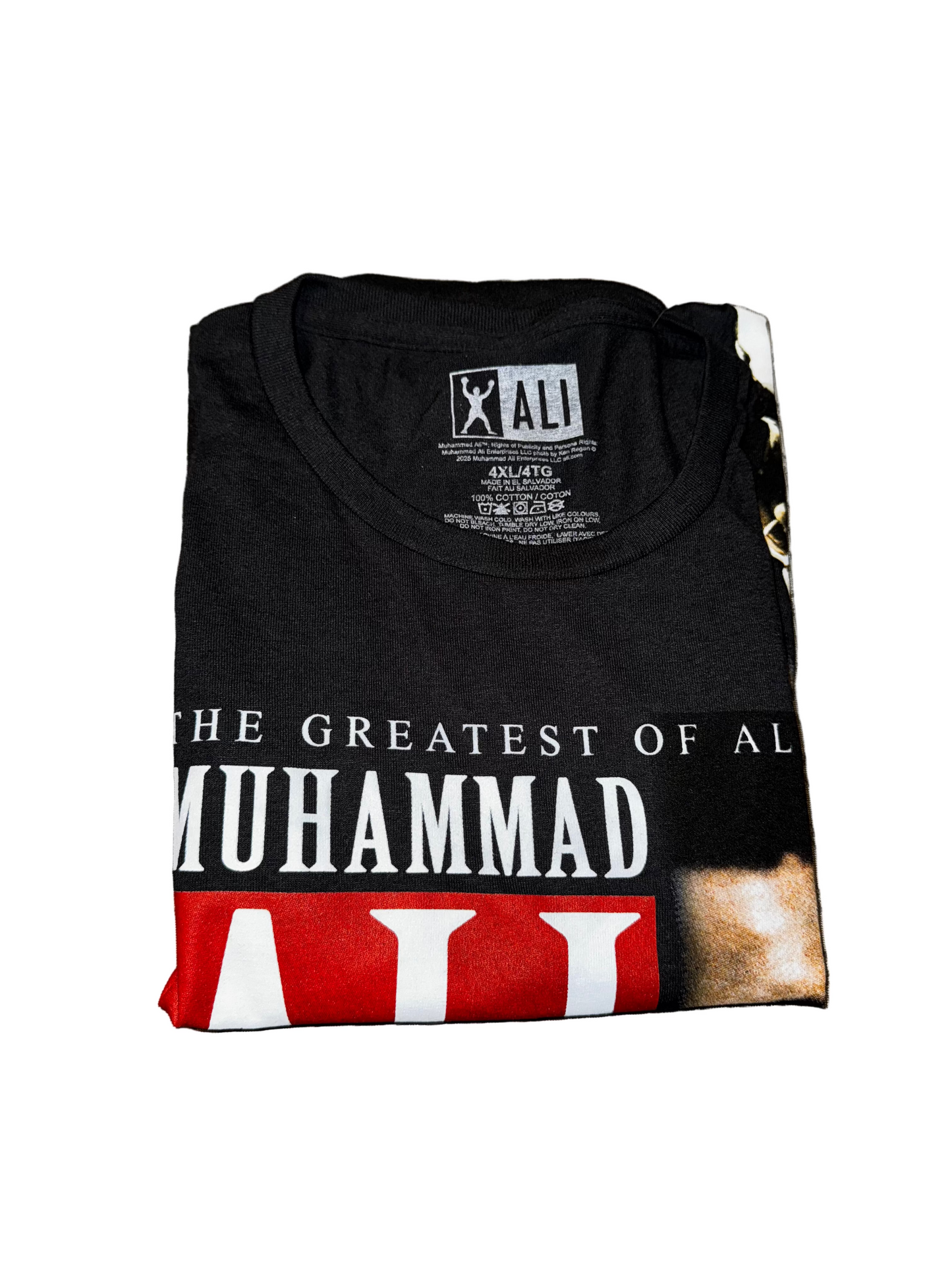Men's Big and Tall Muhammad Ali Graphic T-Shirt - Size 4XL