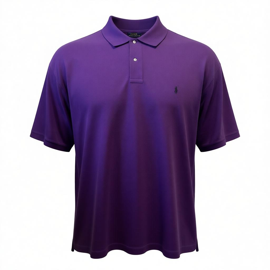 Men's Big and Tall Ralph Lauren Polo - Color Purple -Size 6XL