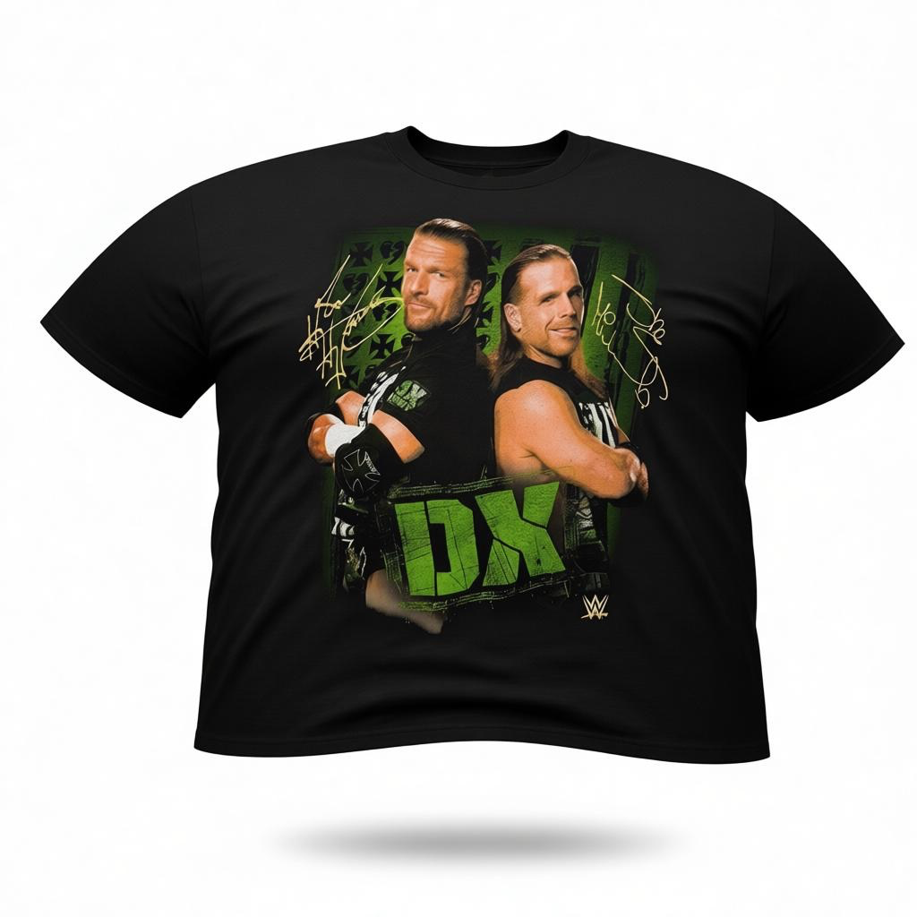 Men's Big and Tall WW Legends "D-Generation X" Graphic T-Shirt - Size 3XL/4XL