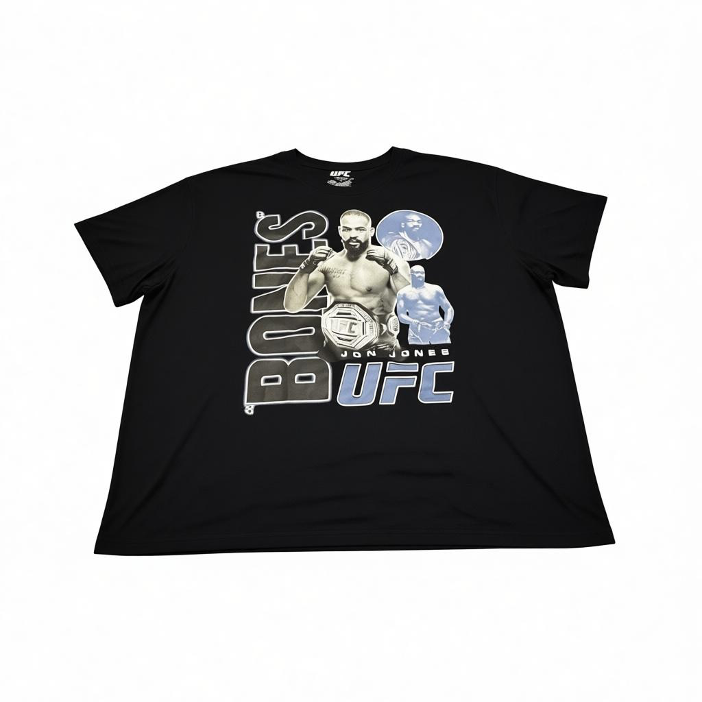 UFC Jon "Bones" Jones T-Shirt Size 5XL Big And Tall - Free Shipping