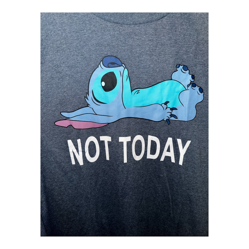 Disney "Stitch" "Not Today" Graphic T-Shirt - Big & Tall