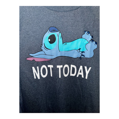 Disney "Stitch" "Not Today" Graphic T-Shirt - Big & Tall