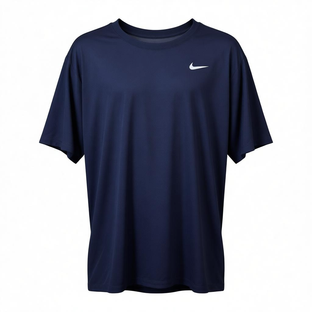 Men's Regular Nike Short Sleeve Dri-Fit T-Shirt - Color Obsidian - Size 2XL